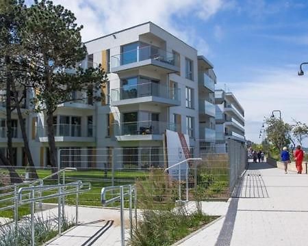 Apartament Przy Plazy Arka , Z Widokiem Na Morze :) Mielno  Eksteriør billede